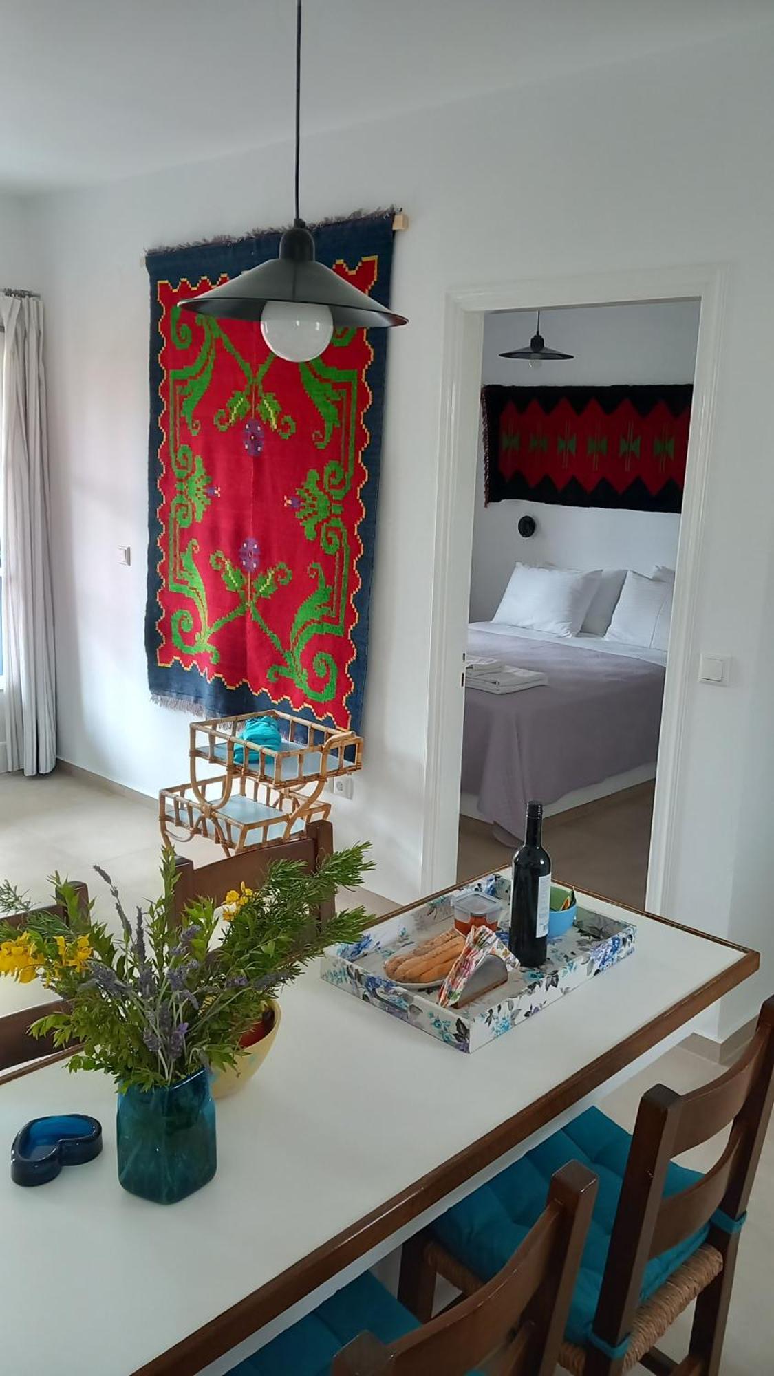 Eressos Ilios Apartments 斯卡拉埃雷索 外观 照片