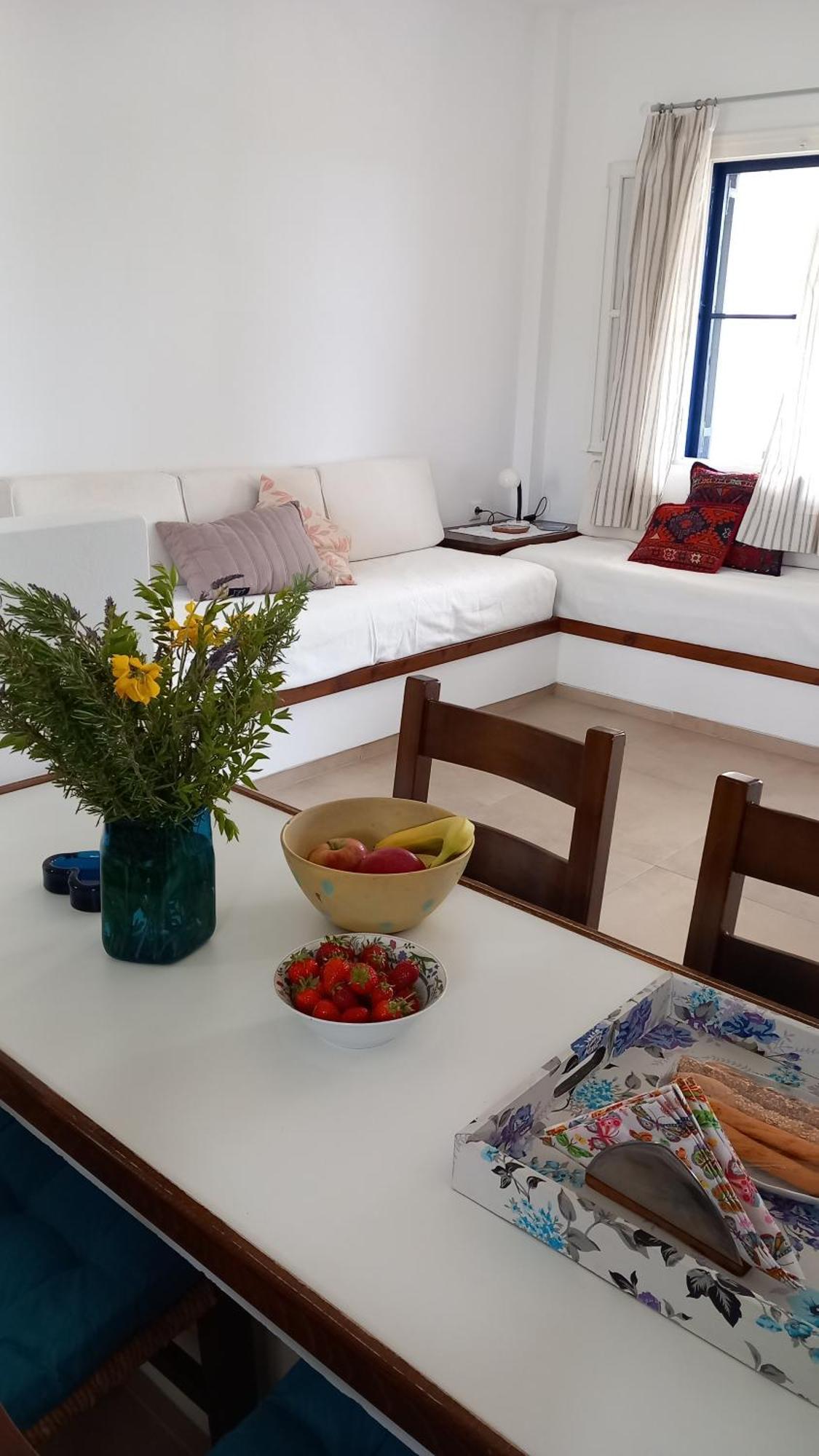 Eressos Ilios Apartments 斯卡拉埃雷索 外观 照片